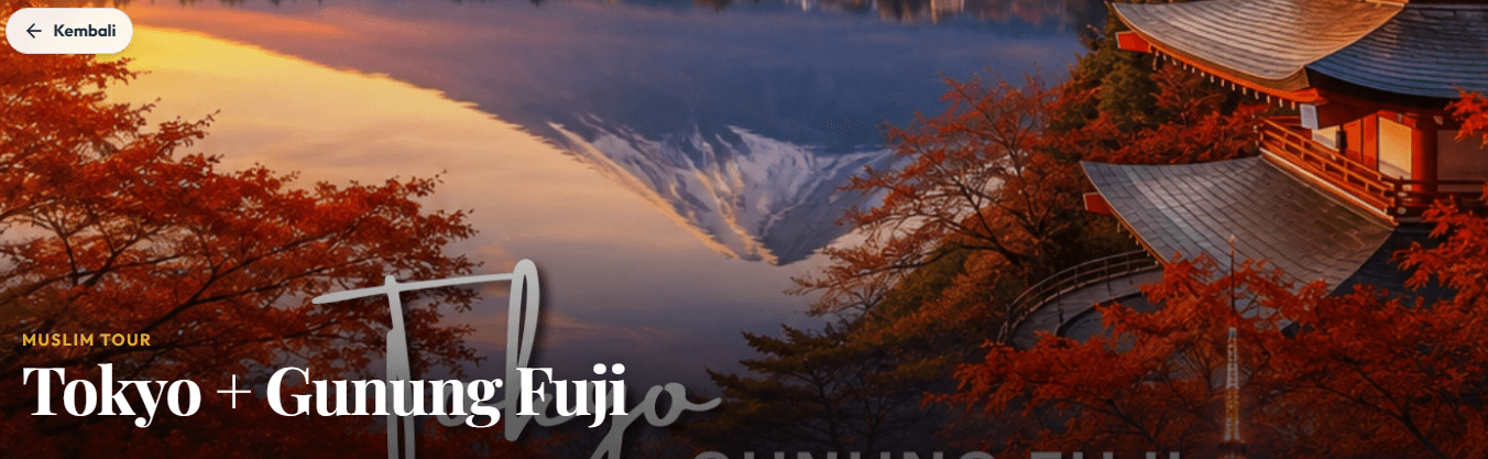 Tokyo + Gunung Fuji