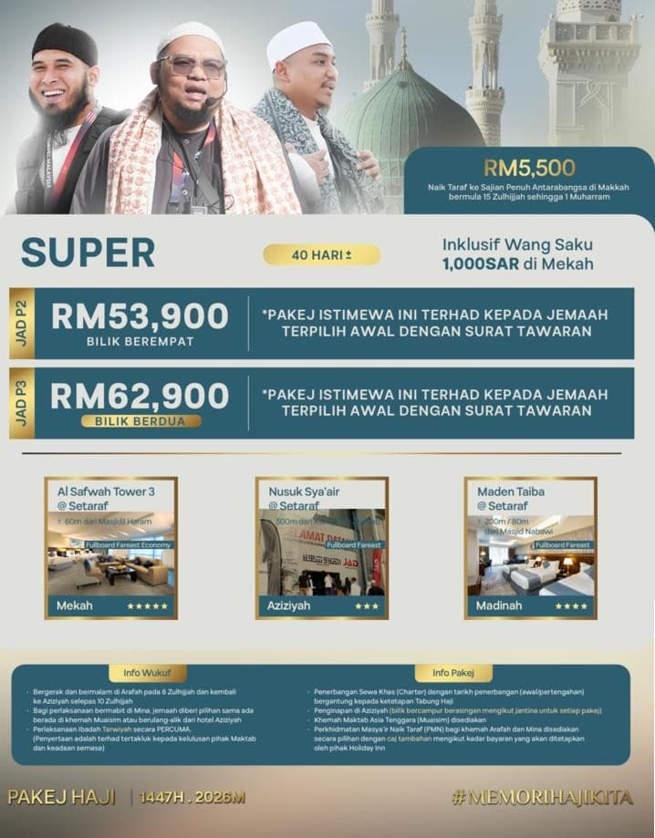 PAKEJ HAJI SUPER (P1)